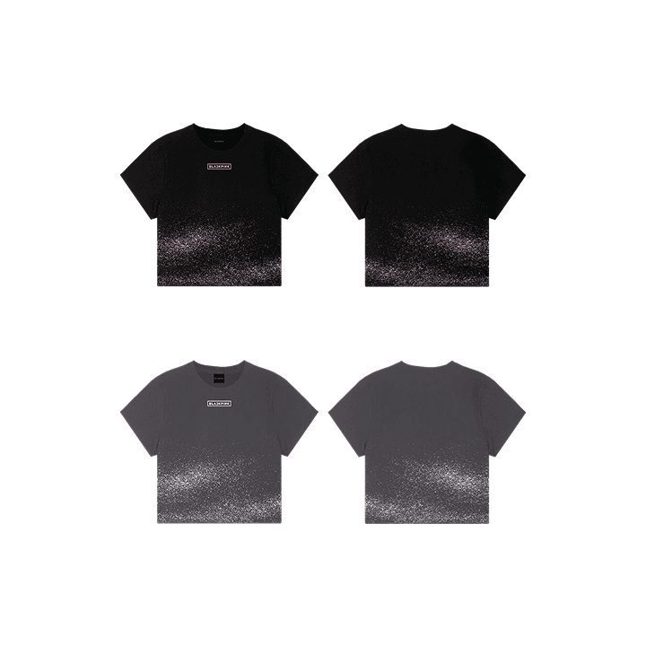 [DEADLINETOUR] BLACKPINK LOGO CROP TEE (Weverse)