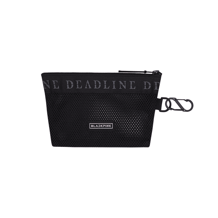 [DEADLINETOUR] BLACKPINK MESH POUCH (Weverse)