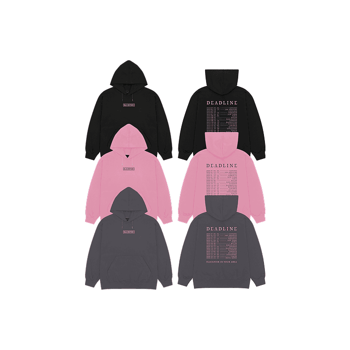 [DEADLINETOUR] BLACKPINK TOUR HOODIE (Weverse)