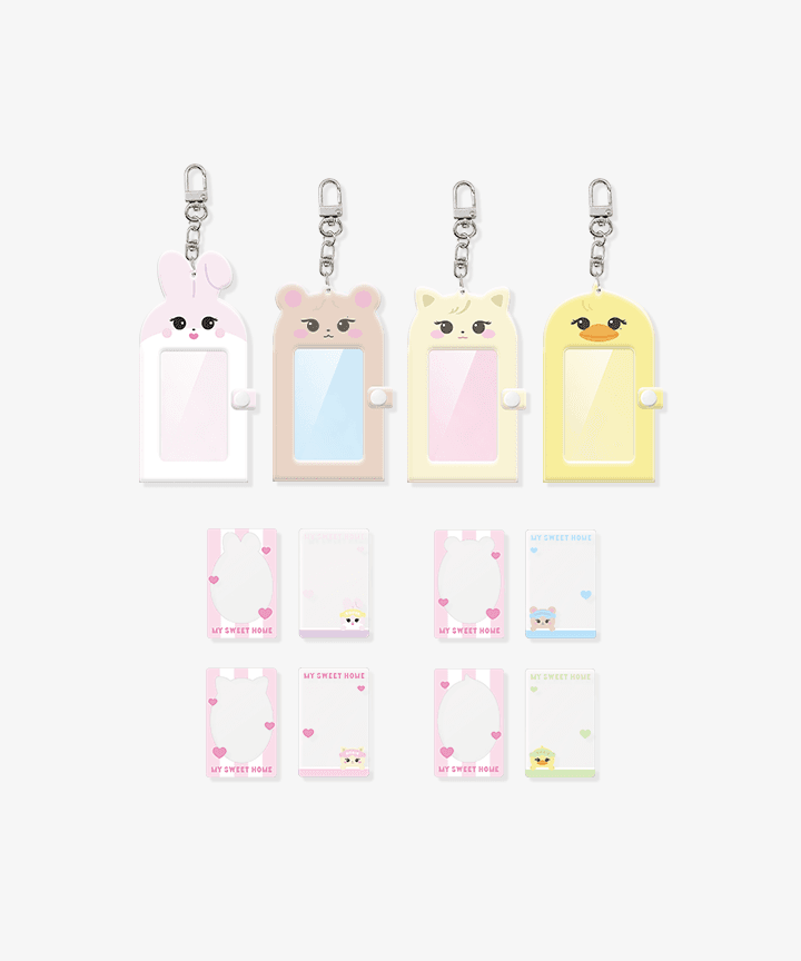 [BPTOURMSH] BLACKPINK CHARACTER PHOTO CARD COVER+FRAME SET (Weverse)