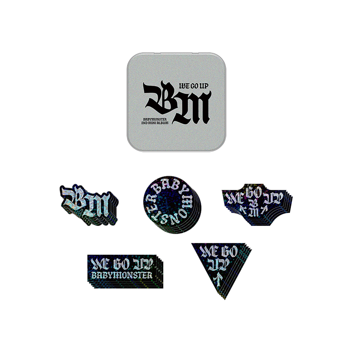 [WEGOUP] BABYMONSTER TIN CASE + STICKER SET (Weverse)
