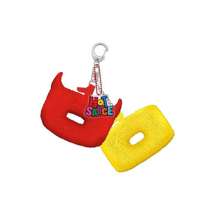 [HOTSAUCE] BABYMONSTER FLUFFY KEYRING (Weverse)