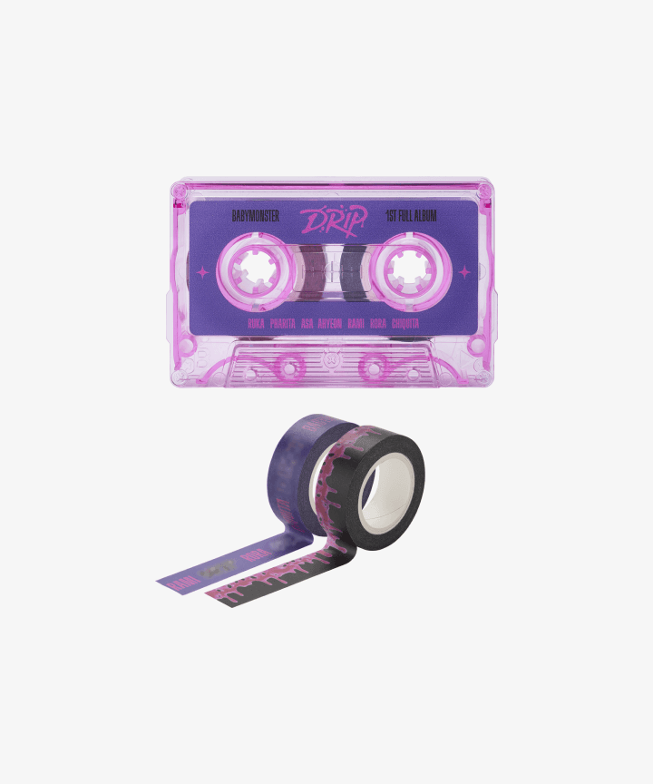 [DRIP] BABYMONSTER MASKING TAPE + CUTTER (Weverse)