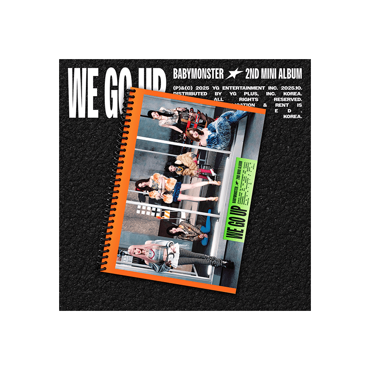 BABYMONSTER 2nd MINI ALBUM [WE GO UP] GO Ver. (Weverse)