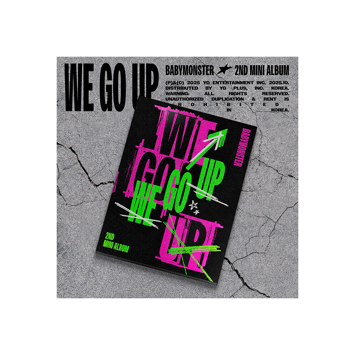 BABYMONSTER 2nd MINI ALBUM [WE GO UP] UP Ver. (Weverse)