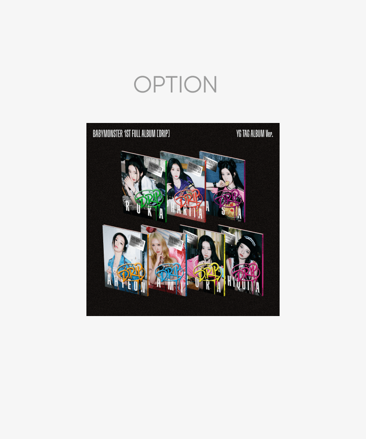 1st FULL ALBUM [DRIP] YG TAG ALBUM Ver. (Weverse)