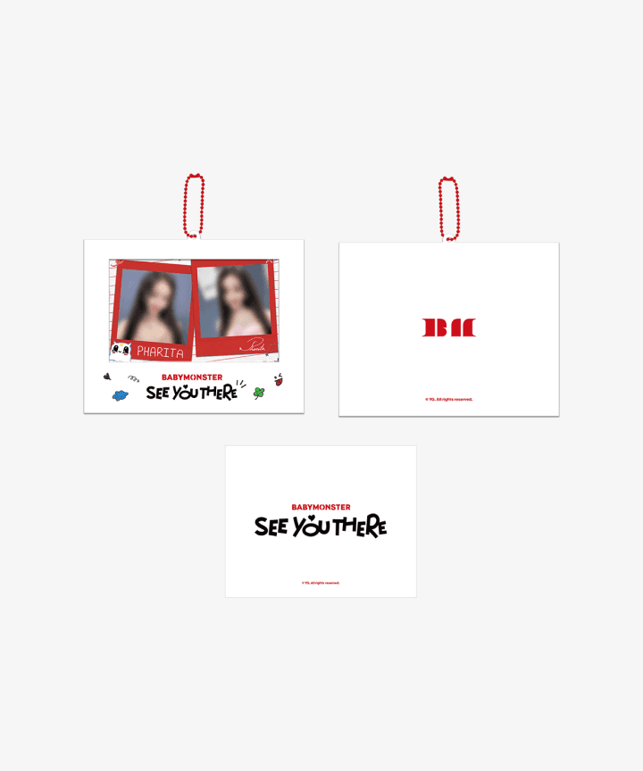 [SEEYOUTHERE] BABYMONSTER ACRYLIC FRAME + PHOTO SET (Weverse)