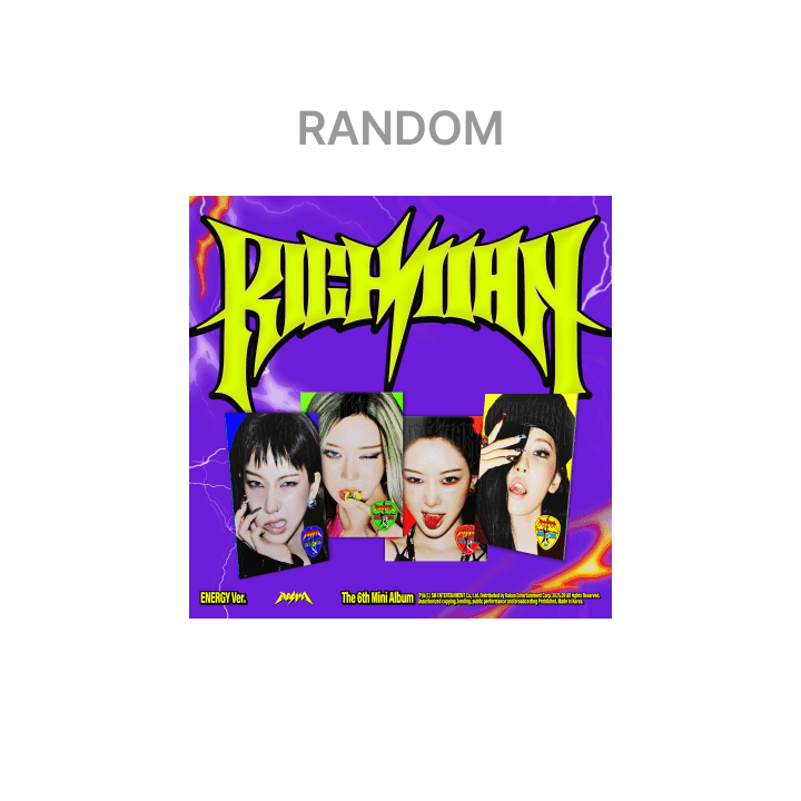 6th Mini Album [Rich Man] (ENERGY Ver.) (Random) (Weverse)