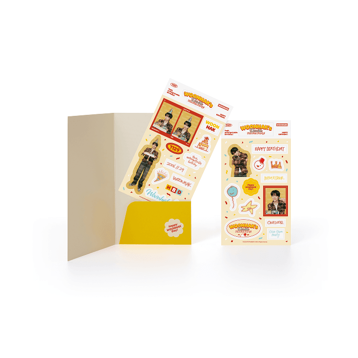[WOONHAK] Photo Sticker Set (Weverse)
