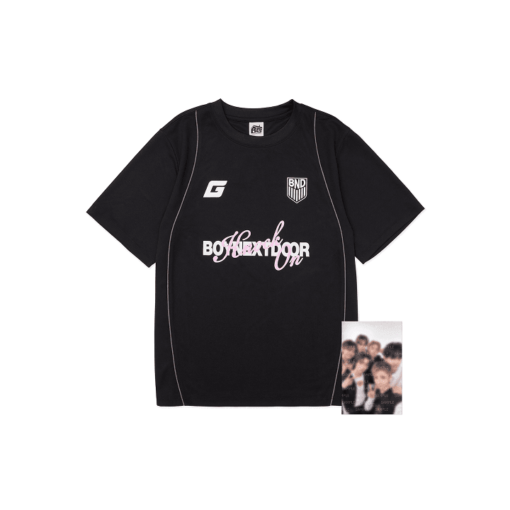 [BOYNEXTDOOR x GRAILZ] S/S T-shirt (Black) (Weverse)