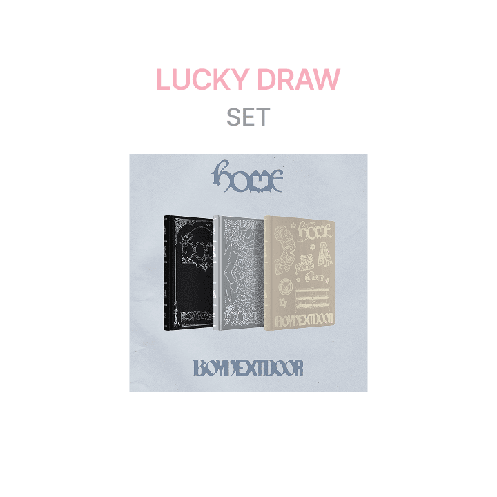 [LUCKY DRAW] 1st Studio Album [HOME] (Set) (Weverse)