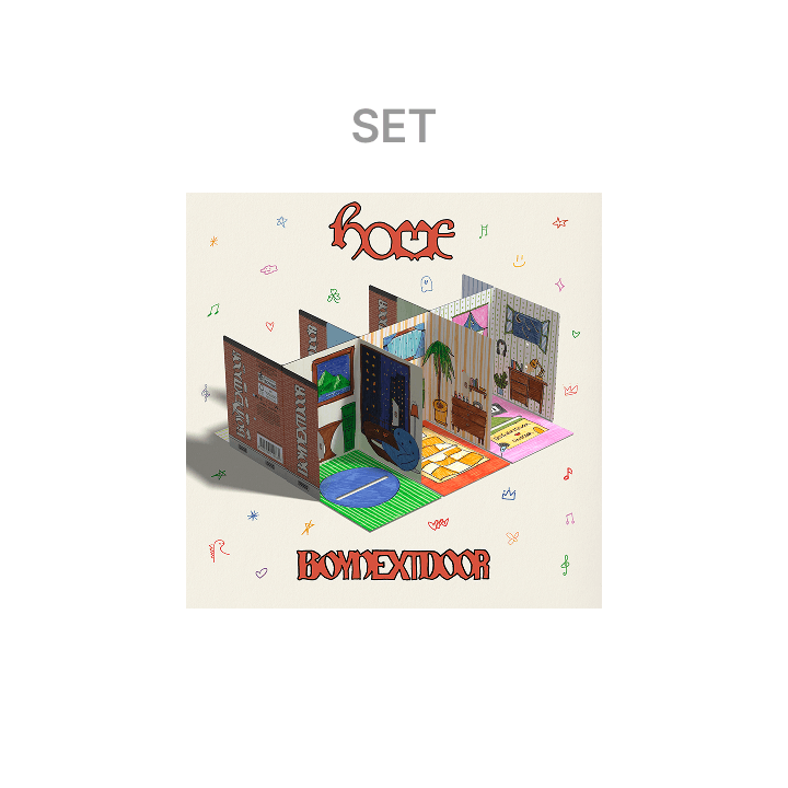 1st Studio Album [HOME] (Weverse Albums ver.) (Set) (Weverse)