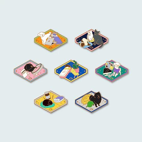 GOT7 - 2022 FANCON OFFICIAL MD / METAL BADGE