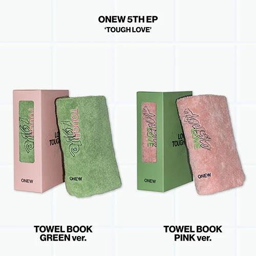 ONEW - Mini Album 5 TOUGH LOVE (TOWEL BOOK Ver.)
