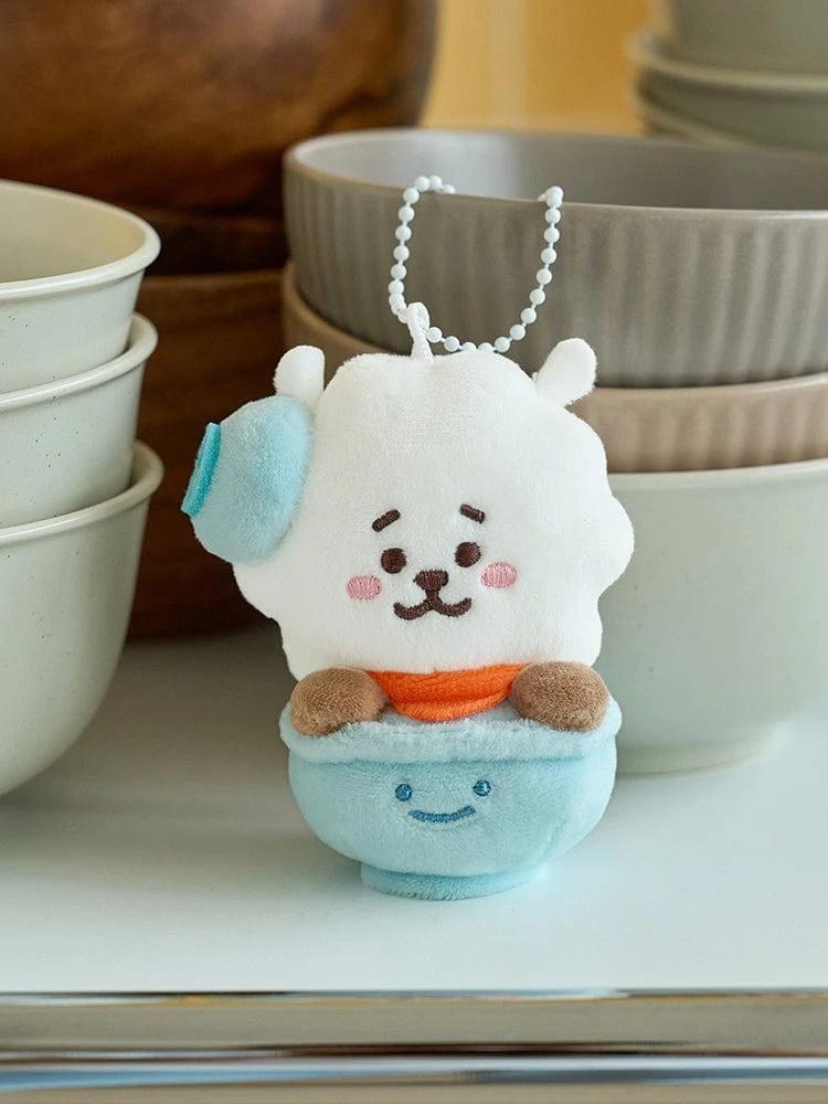 BT21 RJ Welcome Party Rice Bowl Plush Keychain - S