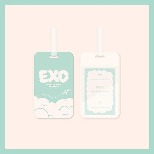 EXO - EXO의 사다리 타고 세계 여행 POP-UP STORE OFFICIAL MD / LUGGAGE TAG
