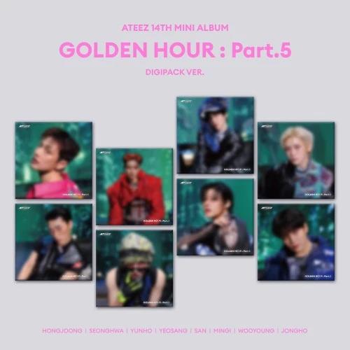 Apple Bonus ATEEZ - GOLDEN HOUR : Part.5 (DIGIPACK VER.)