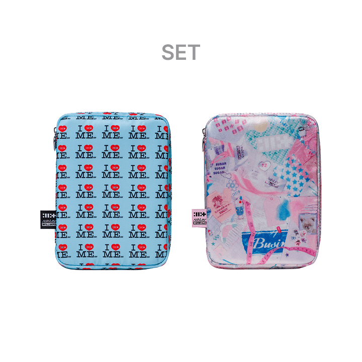 1st Single Album 'NOT CUTE ANYMORE' (ILLIT X Ashley Williams Pouch Ver.) (Set) (Weverse)