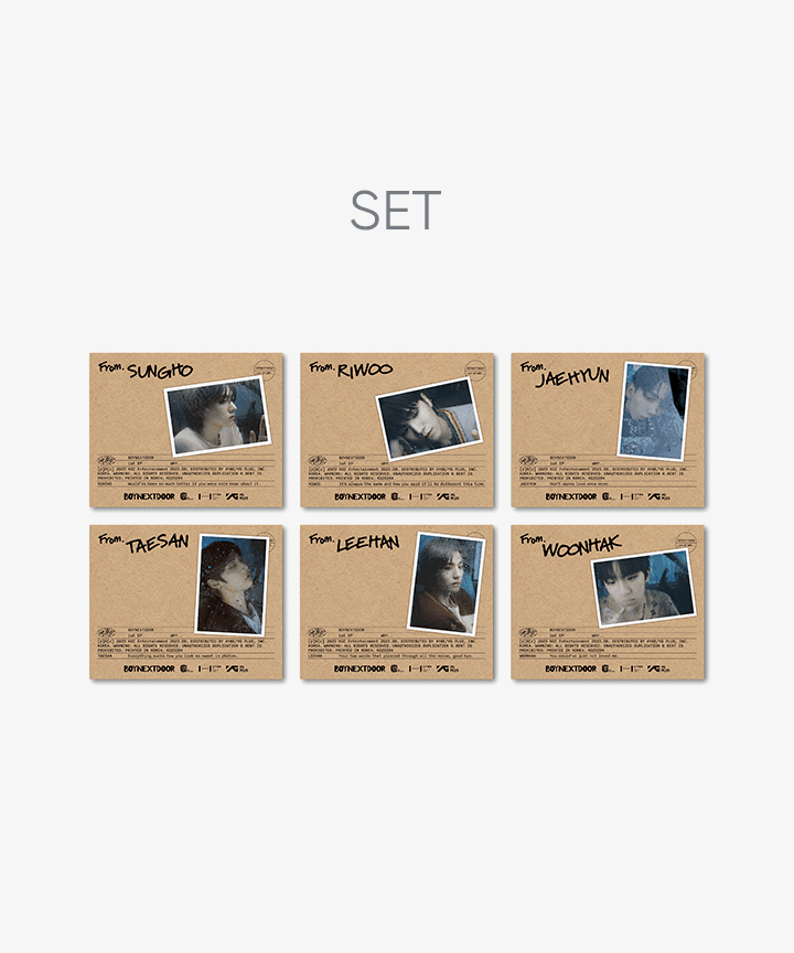 1st EP 'WHY..' (LETTER ver.) (Set) (Weverse)