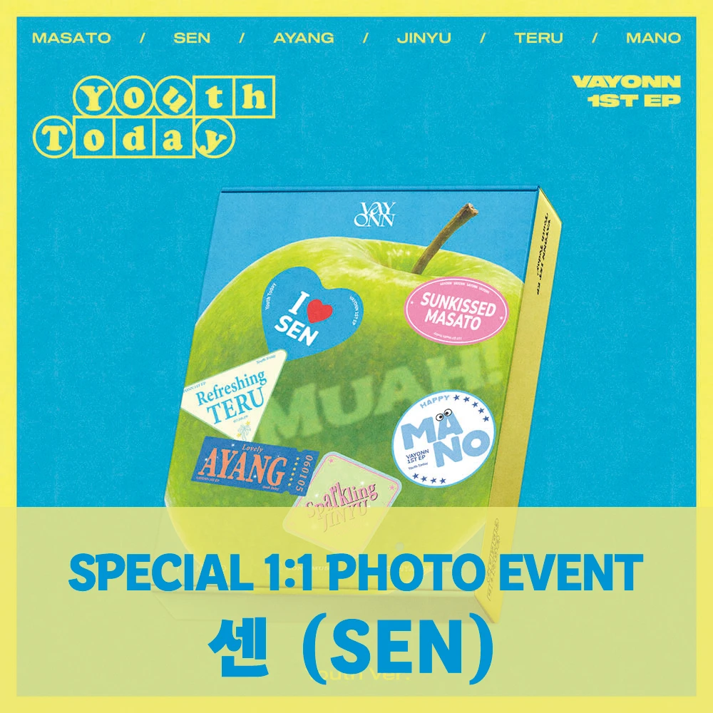 [SEN] 10/10 Special Photo Event VAYONN - 1ST EP 'Youth Today' (Youth Ver.)