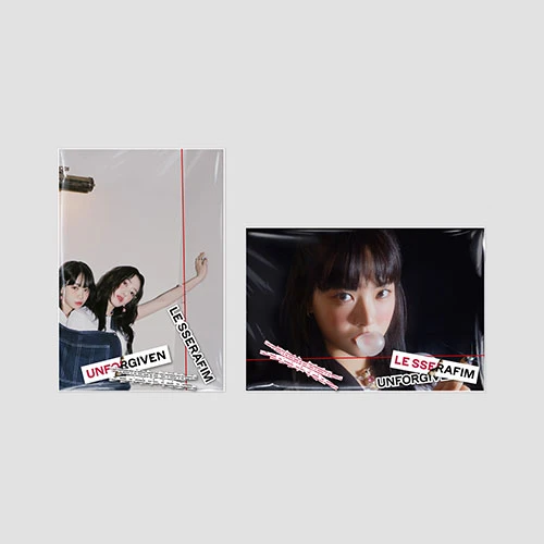 SET/2 Albums LE SSERAFIM - 1st Studio Album [UNFORGIVEN] (Weverse Albums ver.)