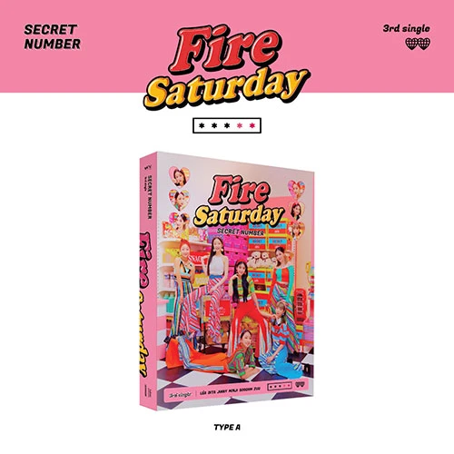 SECRET NUMBER - Single 3 [Fire Saturday] (A TYPE ver.)