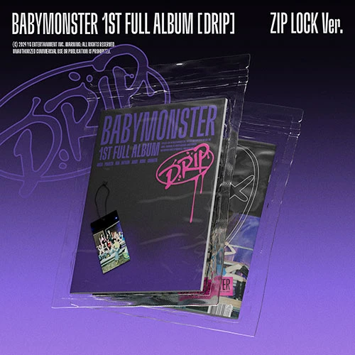 BABYMONSTER - 1st FULL ALBUM [DRIP] (ZIP LOCK Ver.)