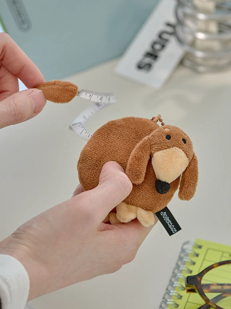Joguman Woody Office Figure Tape Measure Keyring