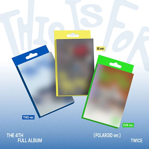 TWICE - Regular 4th Album [THIS IS FOR] (POLAROID ver.)