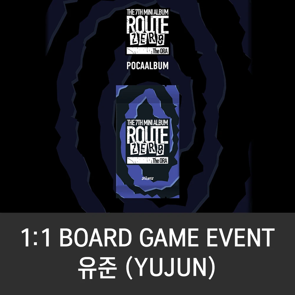 XIKERS 7TH MINI ALBUM [ROUTE ZERO : The ORA] - Yujun - Board Game 8/8 (POCAALBUM)