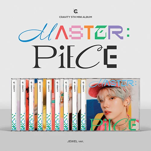 CRAVITY - 5th Mini Album [MASTER:PIECE] (Jewel Ver. Limited Edition)