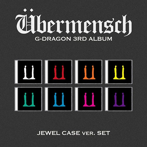 G-DRAGON 3RD ALBUM [Übermensch] JEWEL ver. (VERSION RANDOM)