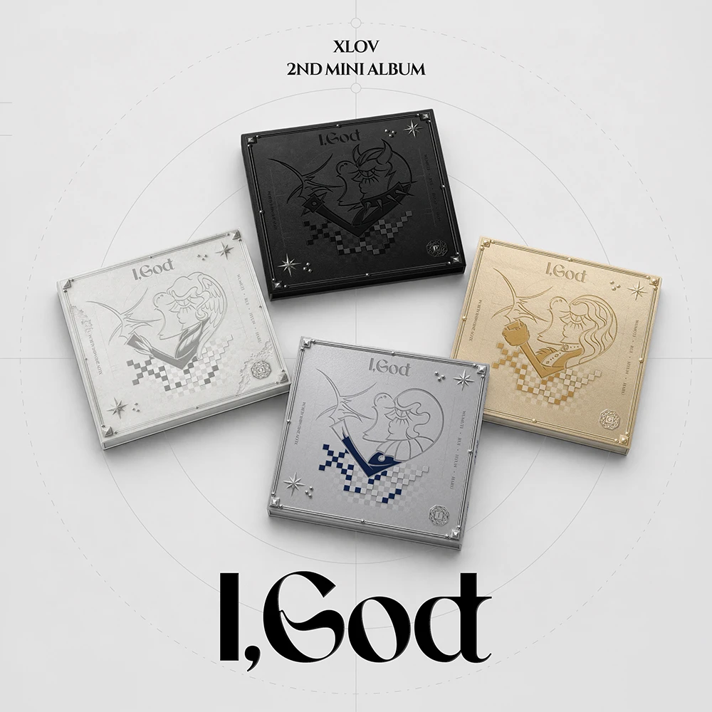 SET (4 Albums) XLOV - 2ND MINI ALBUM [I,God]