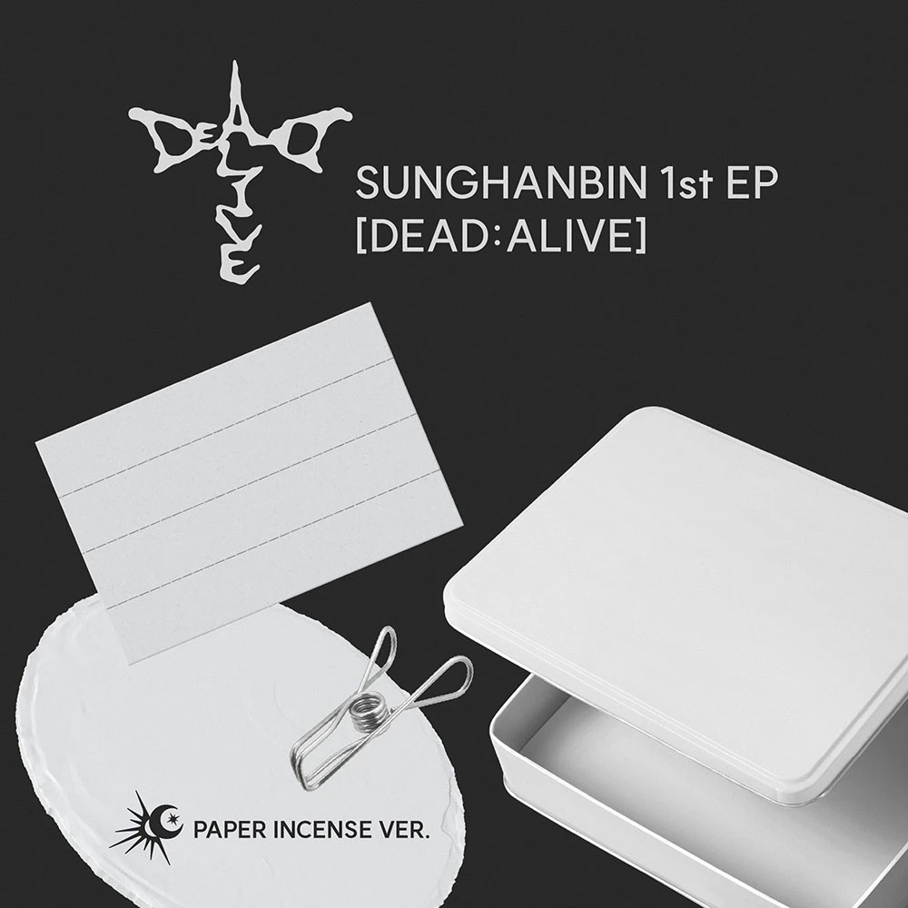 SUNGHANBIN - Mini Album 1 DEAD:ALIVE (Limited Edition) (Paper Incense Ver.)