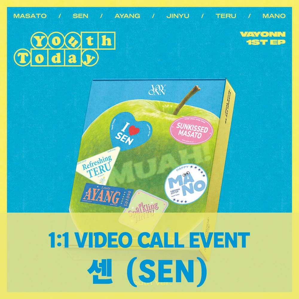 [SEN][8/30 Video Call] VAYONN - 1ST EP 'Youth Today' (Youth Ver.)