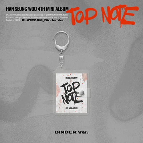 HAN SEUNG WOO - 4th Mini Album [TOP NOTE] (PLATFORM_Binder Ver.)