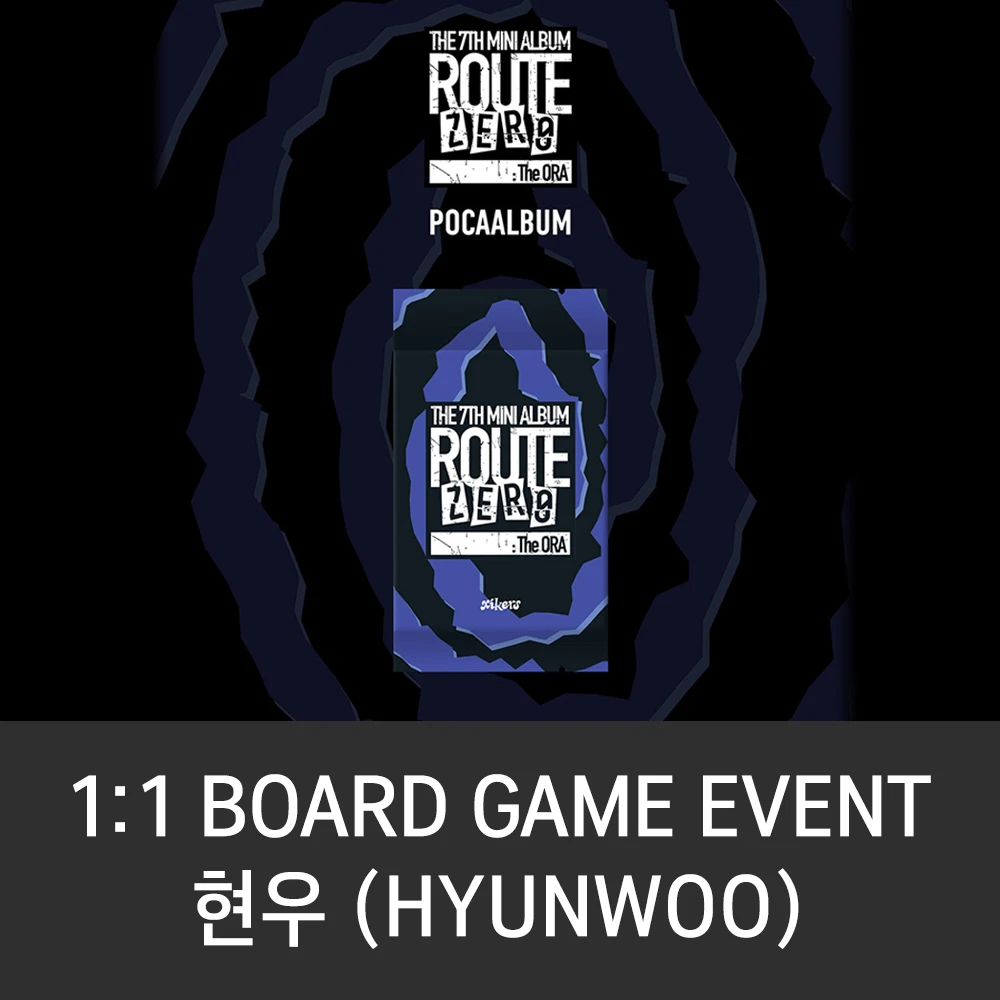 [Hyunwoo] [8/8 Board Game] Circus xikers - 7TH MINI ALBUM [ROUTE ZERO : The ORA]