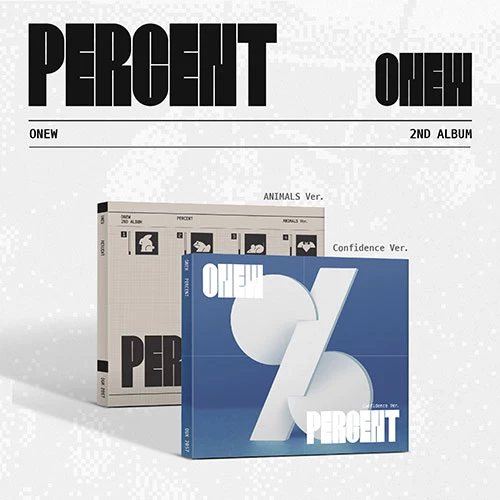 ONEW - 2nd Studio Album [PERCENT] (Digipack Ver.)