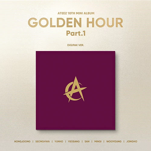 ATEEZ - 10th Mini Album [GOLDEN HOUR : Part.1] (Digipak VER.)