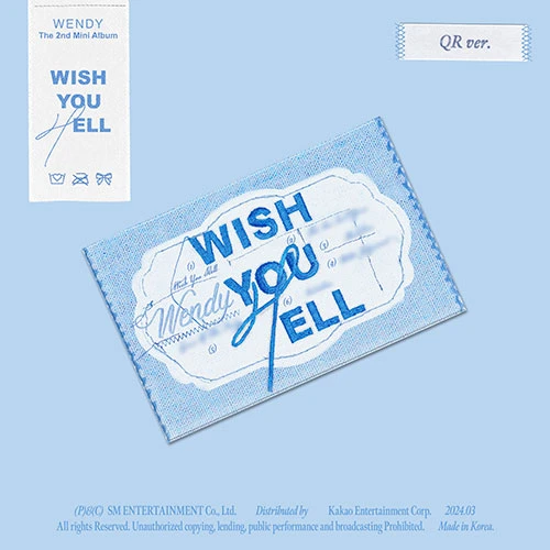 WENDY - Wish You Hell (Mini Album 2, QR Ver. Smart Album)