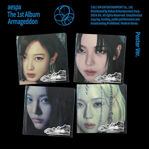 aespa - 1st Studio Album [Armageddon] (Poster Ver.)