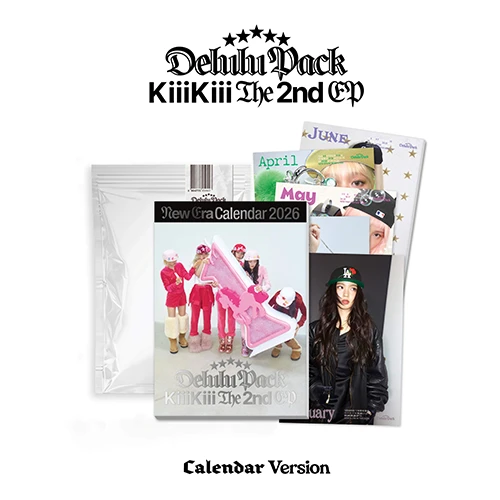 KiiiKiii - The 2nd EP [Delulu Pack] Calendar. Version
