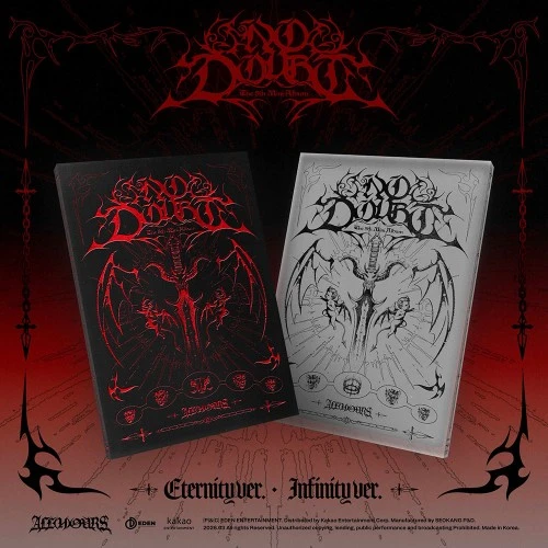 SET (2 Albums) ALL(H)OURS - FIFTH MINI ALBUM [NO DOUBT]