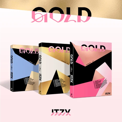 SET Albums (3 EA) ITZY - [GOLD] STANDARD VER. (Standard Ver.)