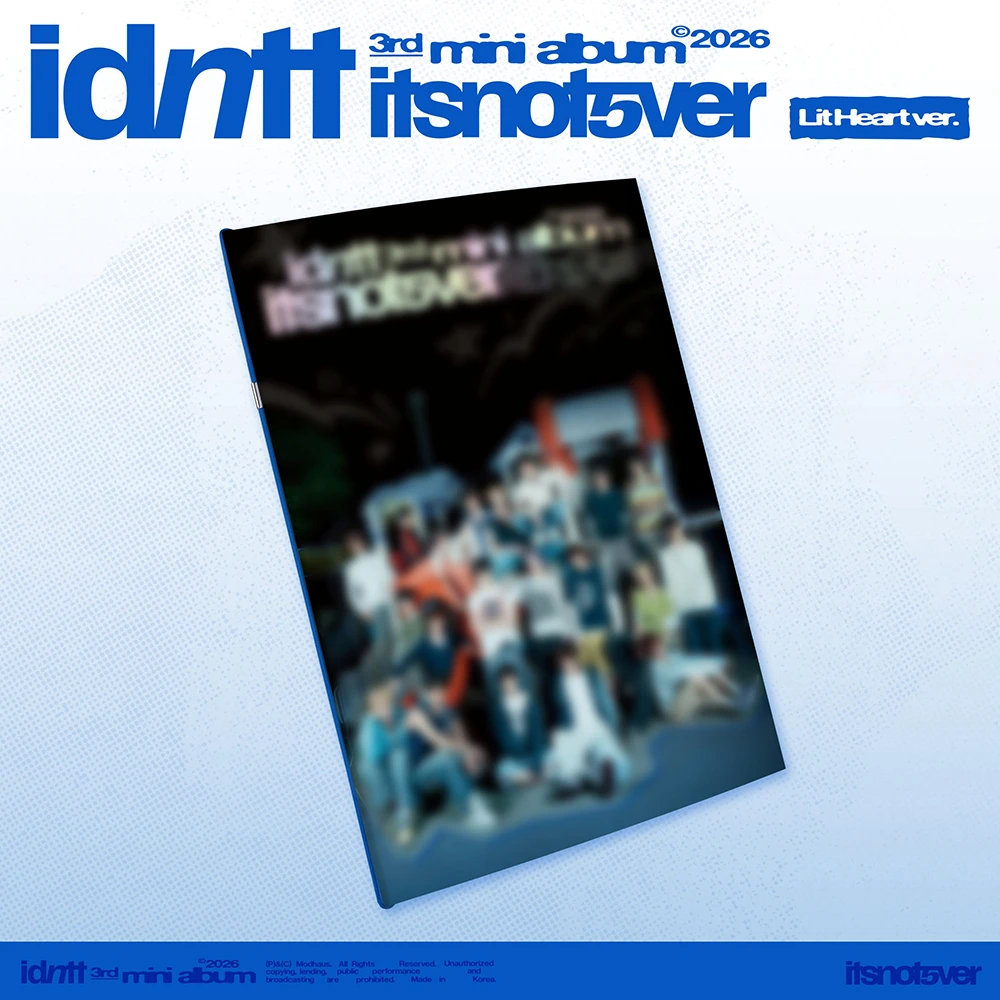 idntt - [itsnotover] (CD) Lit Heart ver.