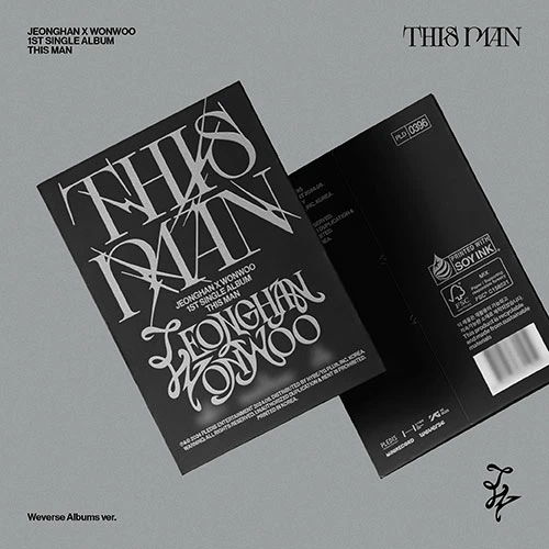 Jeong Han X Won Woo (SEVENTEEN) - 1st Single Album [THIS MAN] (Weverse Albums ver.)