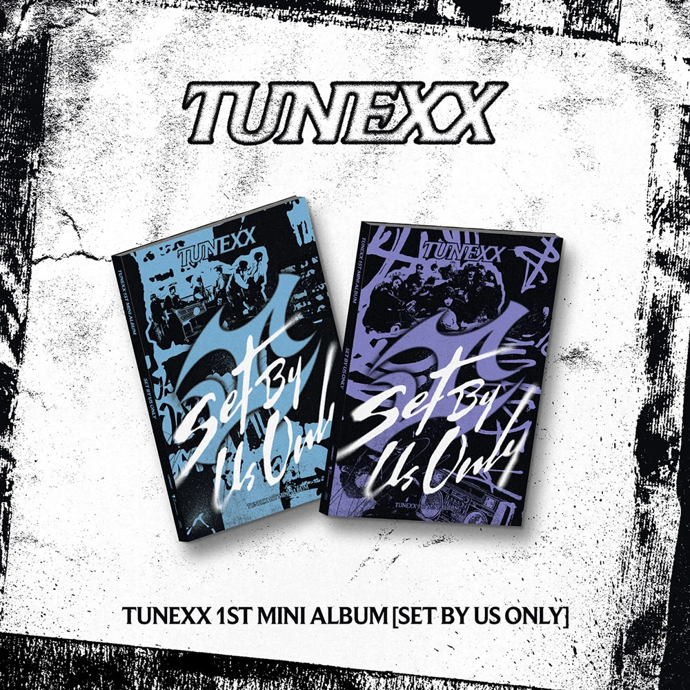 SET BY US ONLY (Album 2 EA SET) TUNEXX - 1st Mini Album