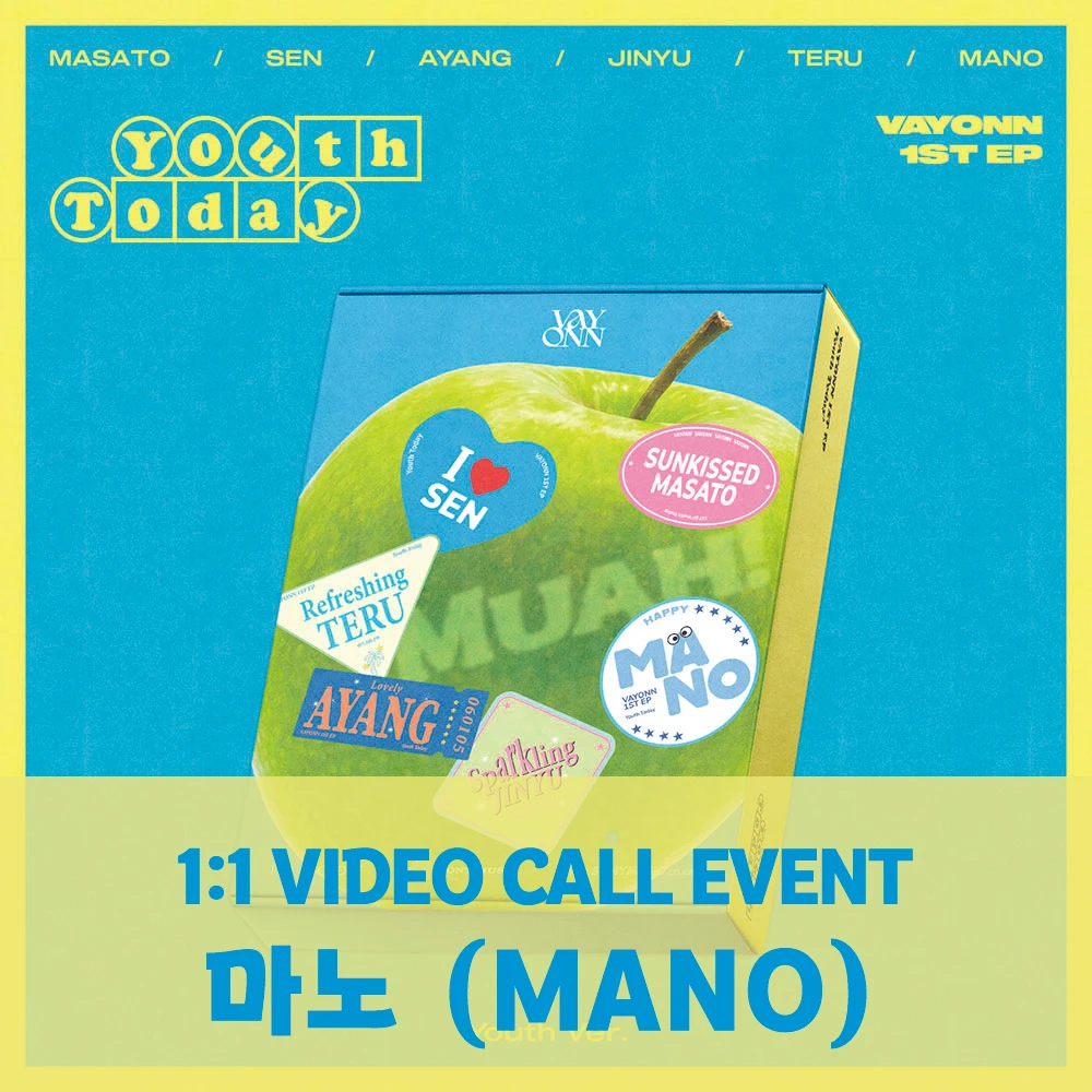 [MANO][10/22 Video Call] VAYONN - 1ST EP 'Youth Today' (Youth Ver.)