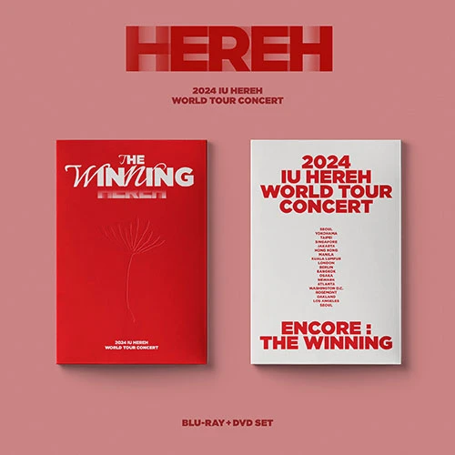 IU - 2024 IU [HEREH] WORLD TOUR CONCERT BLU-RAY+DVD SET
