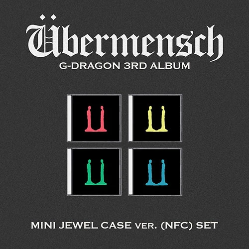 G-DRAGON 3RD ALBUM [Übermensch] MINI JEWEL ver. (NFC/Random)